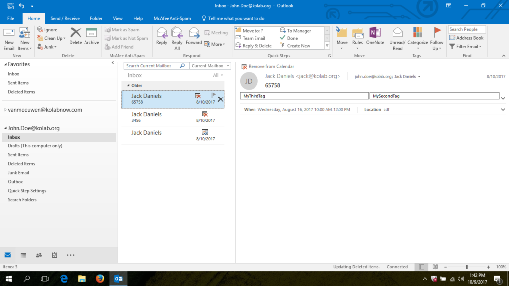 Kolab Now KB: Outlook 2016 over ActiveSync Setup Guide